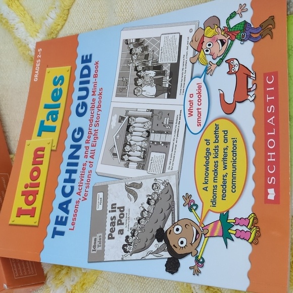 Scholastic Idiom 8 Story Books &Teaching Guide Kids grades 2-5 Book Set - Picture 11 of 11